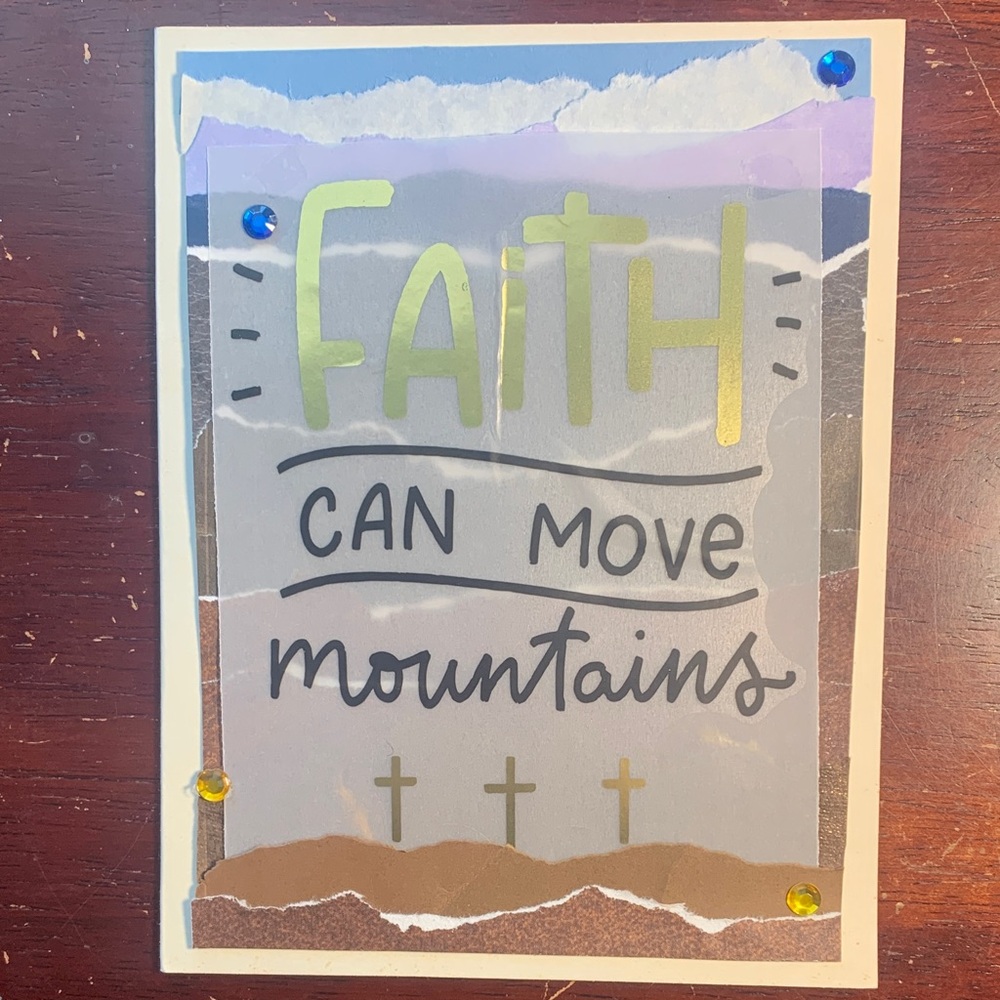 Faith Inspirational Greeting Card